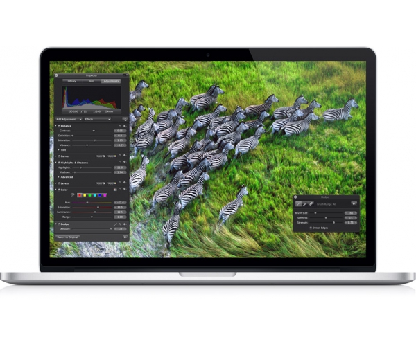 15-inch MacBook Pro (Mid 2012): 2.3GHz. 4-Core i7, 8GB, 256GB, Silver - MC975N/A