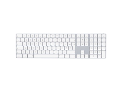 Magic Keyboard with Numeric Keypad (AZERTY FR) - Silver - MQ052F/A